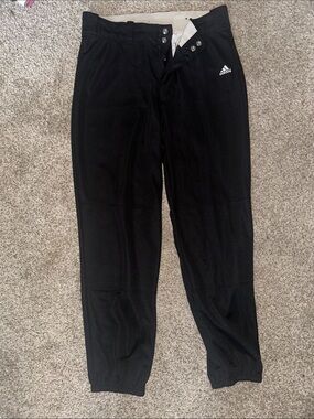 adidas Black Women’s baseball pants with Logo